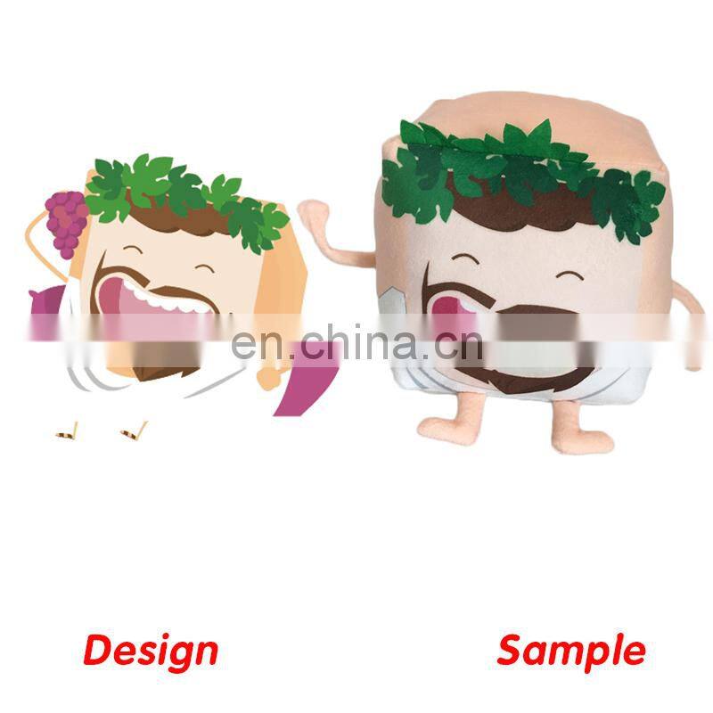 China wholesale cheap stuffed warrior plush game doll toy custom embroidered plush toy