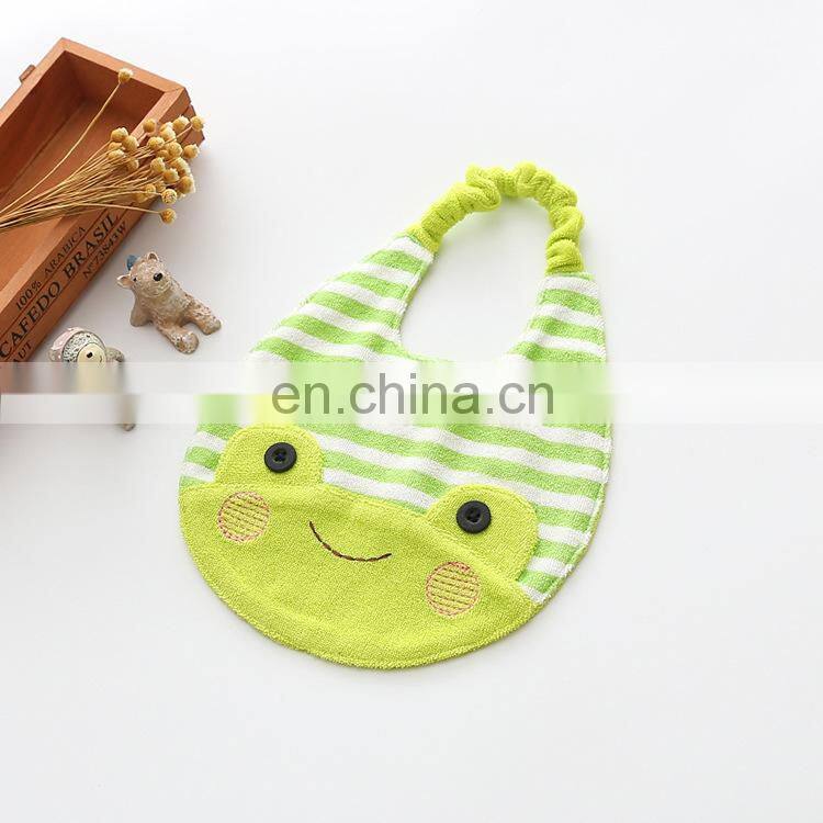 Wholesale cartoon printed bandana bib absorbent cotton baby bandana drool bibs baby dribble bibs