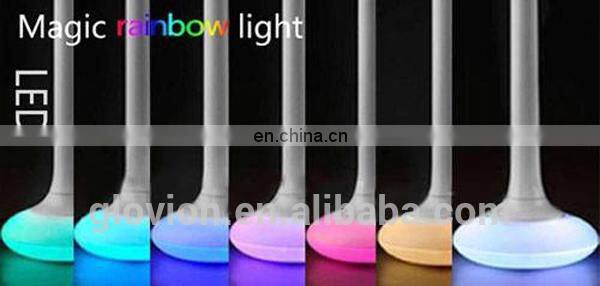 New Update Vase Design LED Rainbow Night Light Mood Lamp with 7 color Changeable & Handheld Flashlight Torch