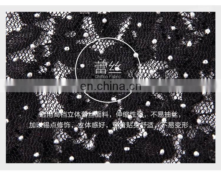 T-5146 France best sales newest Sexy lace hot drill belly dance top and skirt set