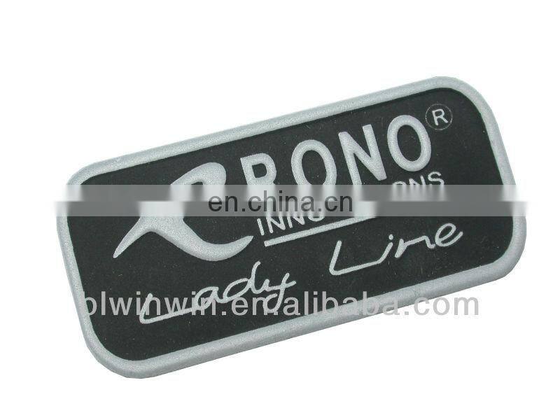 the top selling metal brand logo label with custom logo for firms