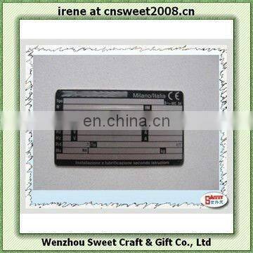 Stainless Steel Logo Plate for Elevator