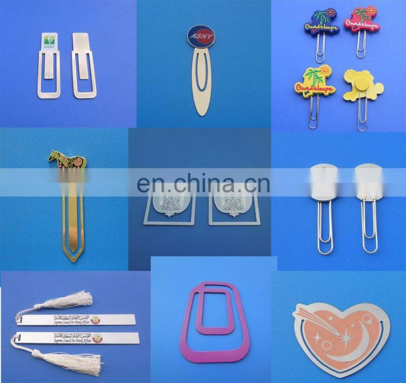 70x20MM metal paper clip memo clip with printing logo