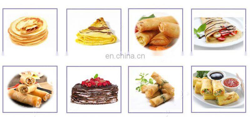 Small Rice Paper Lumpia Wrapper Samosa And Spring Roll Making Machine