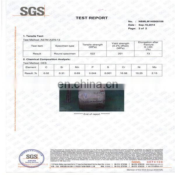 ASTM A213 AISI304 304L 304H Stainless Steel Seamless Heat Exchanger Tubes size 19.05x2.77x4454mm