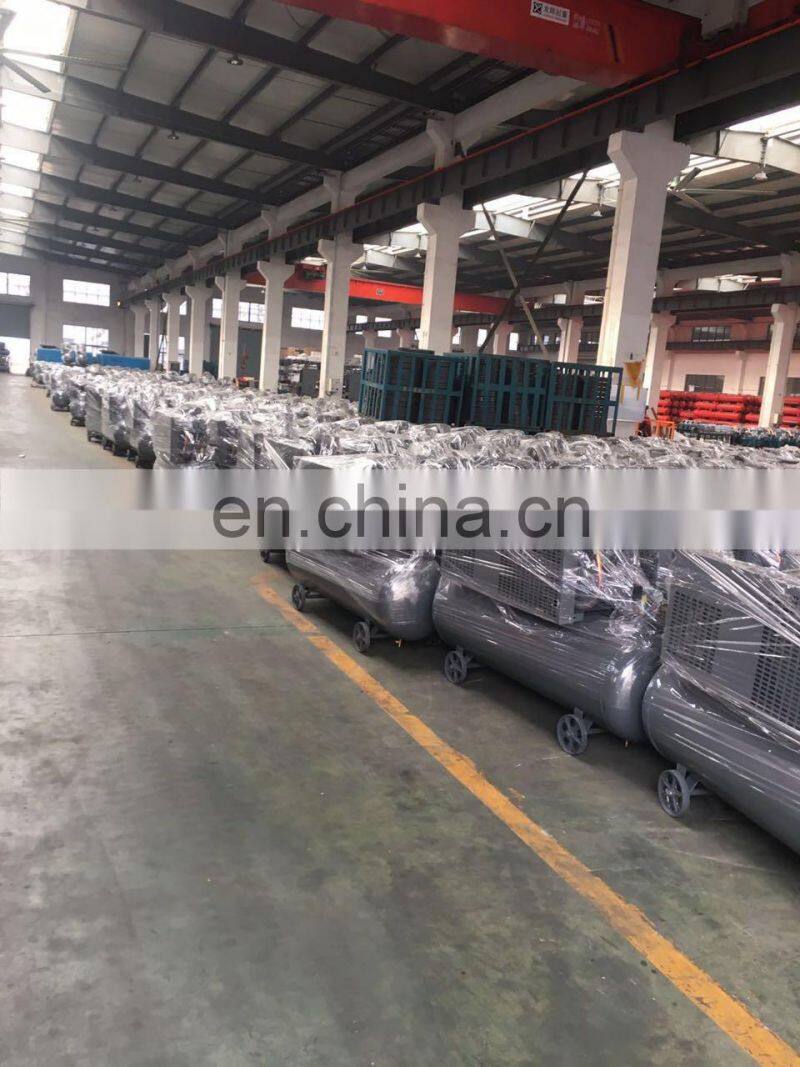 Industrial use 500L tank 11kw 15hp piston air compressor