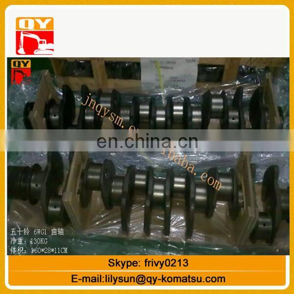 High quality 6D14 6D15 6D16 crankshaft sold in China