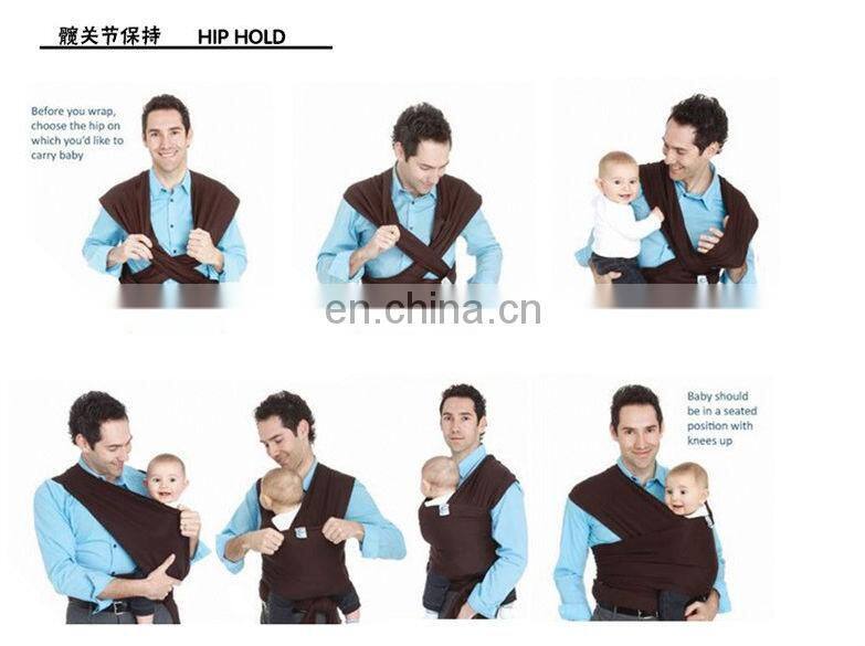 High quality baby cotton wraps /baby carrier wrap /cheap price baby carrier sling wrap for newborn baby