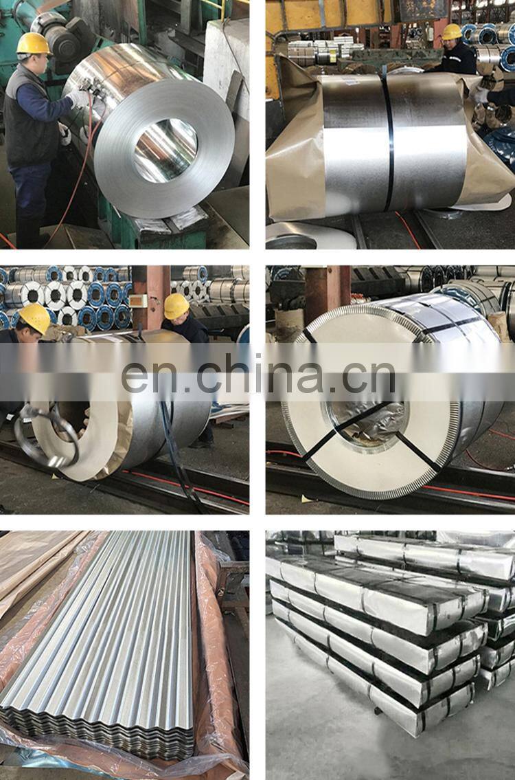 Galvanized steel strips BV SGS certificate DX51D SGCC Hot dip prepainted galvanized steel coil
