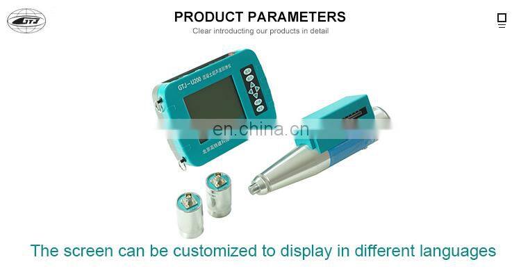 Concrete detector gauge ultrasonic test meter