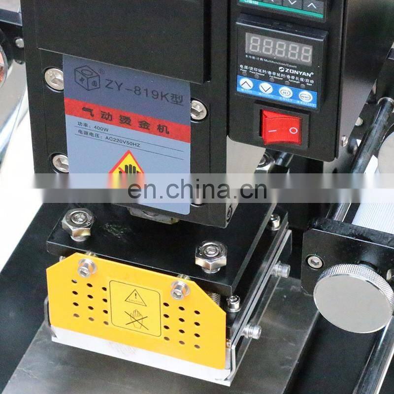 Manual Semi Automatic Hot Stamping Machine For Leather,bottle,everthing