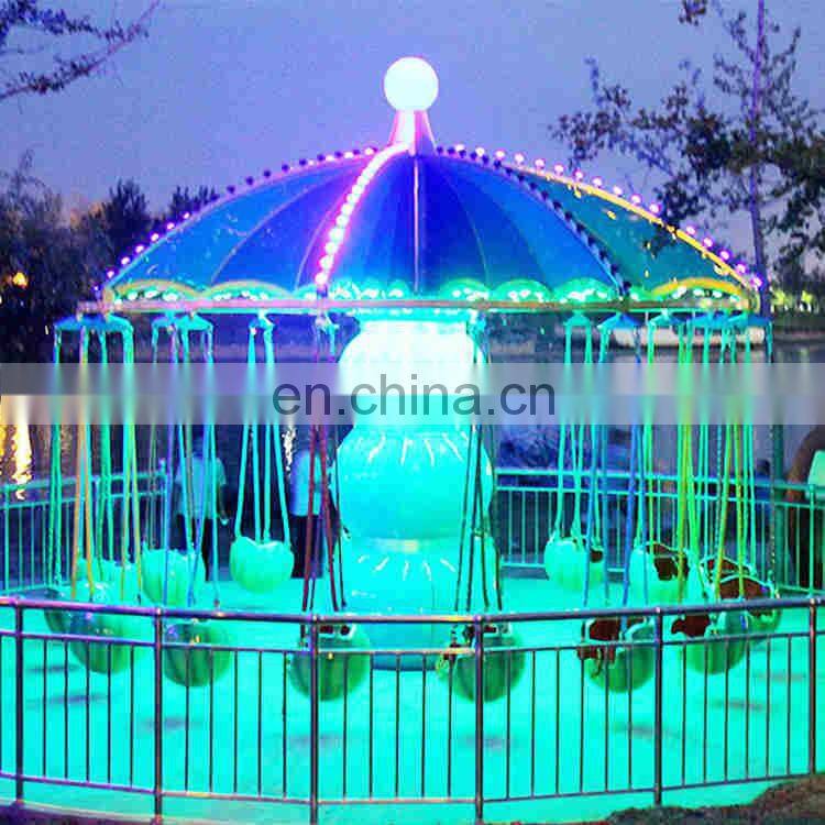 Une attraction foraine vendre flying chair ride jinshan mini flying chair rides