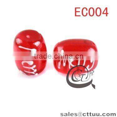 DIY Accessories 8mm Lantern Acrylic Glass Beads EC004 (Chrismas Gift)