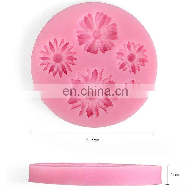 3D Flower Fondant Cake Making Tools DIY Silicone Sugar craft Baking Decorating Tool GF046