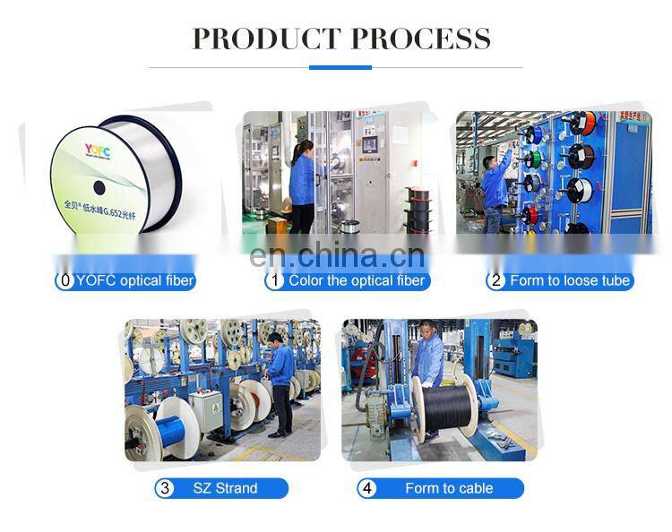 High precision  mode optical fiber cable 6 core In access control 4fo fiber optic cable wire and cable copper