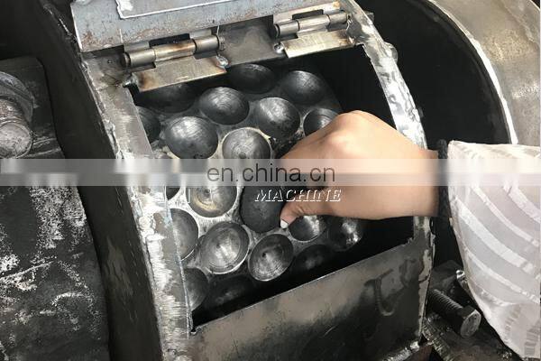 High production ball charcoal making machine coal powder briquette machine coal briquette machine