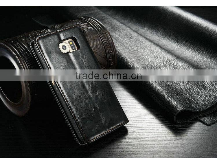 Accessory cover case, wallet leather cases for Samsung S6,phone case for s6