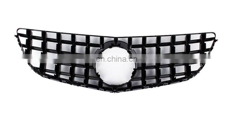 ABS front grille for Mercedes Benz E class W207 C207 2014-2016 GT R style front hood grill