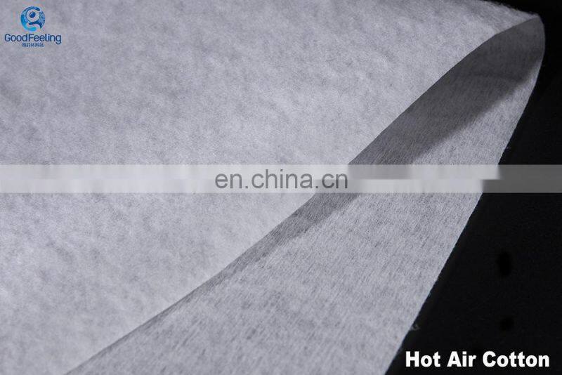 Hot Air 100% ES Filter Fabric Factory Sales Cotton for KN95 Mark Nonwoven Goodfeeling Make-to-order Medium Weight CN;GUA GFHA01