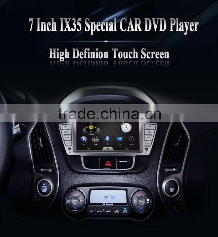 Car DVD GPS for Hyundai IX35 2010-2013 CANBUS Radio DVD BT TV RDS SWC iPod WIFI 3G USB/SD MP3/MP4 Touch Screen Phonebook AUX IN