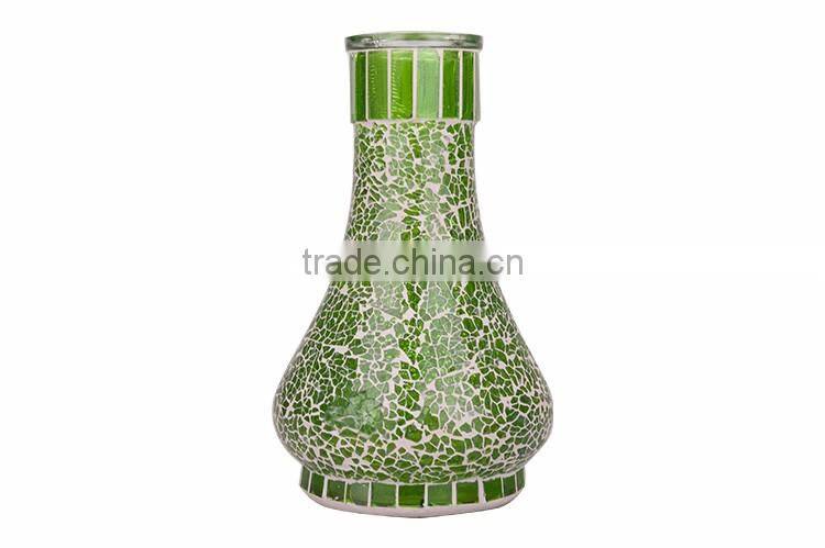 2016 hot selling JYH04 green wholesale glass hookah shisha