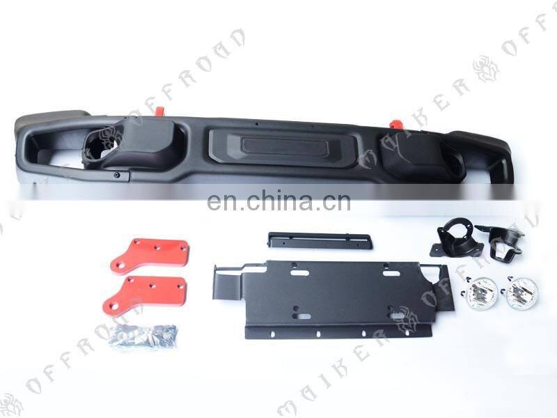 Car Accessories Front Bumper with Corner for Jeep Wrangler JK 07+Off Road