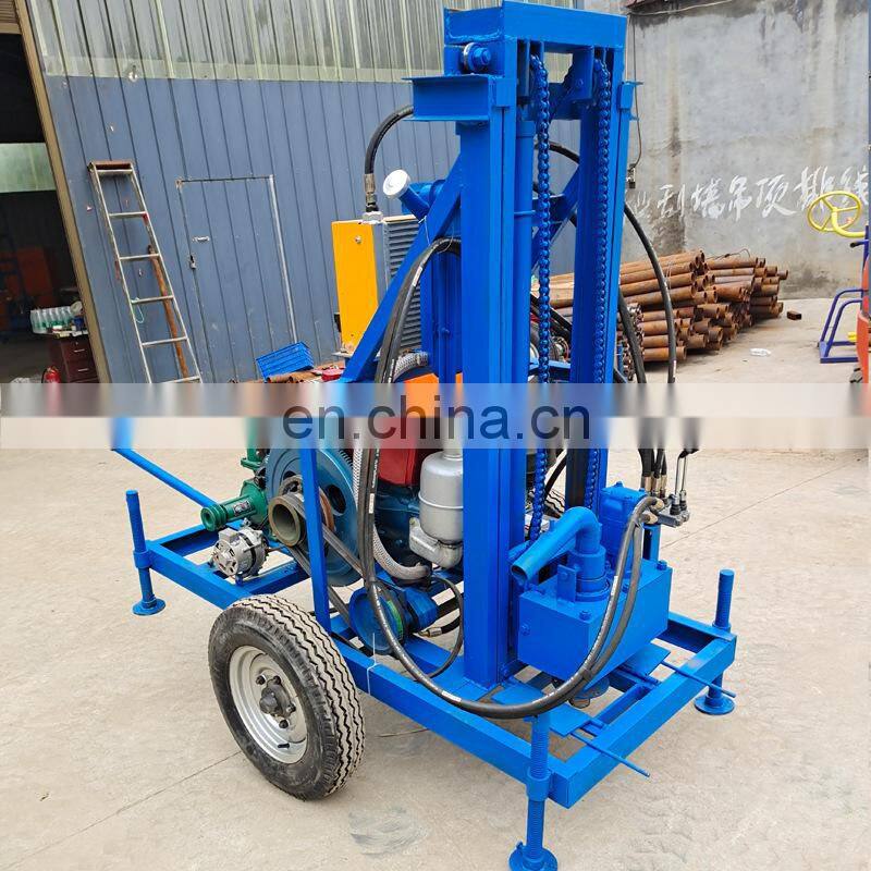 High Quality Diesel Drilling Rig / Hydraulic Water Well Drilling Rig