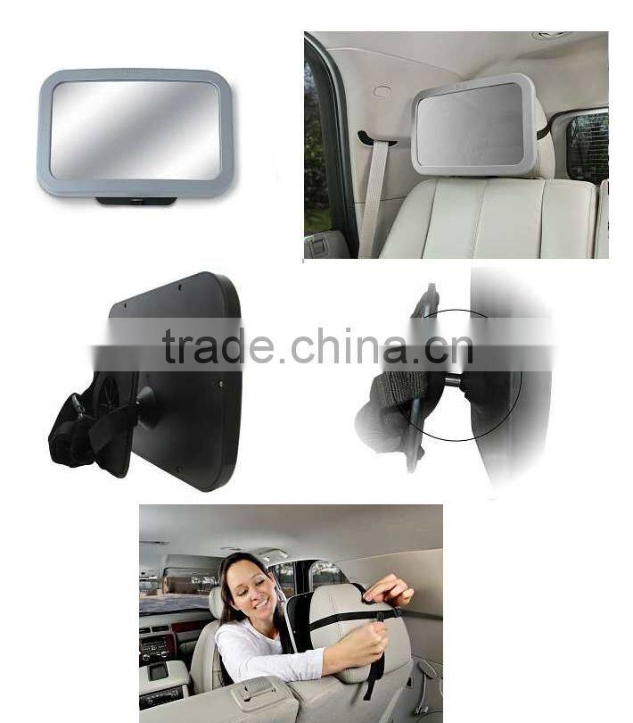 very cheap baby back seat mirror in car