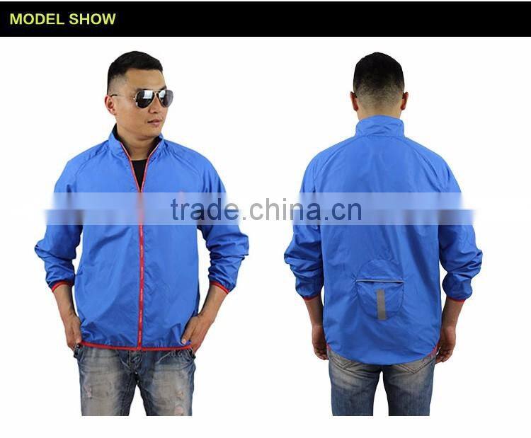 Wholesale china custom jacket , cycling clothing
