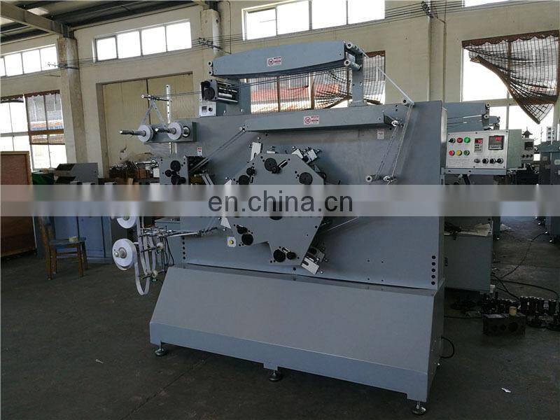 UGS62S 6 front 2 back Color Double Side Automatic Fabric Tape Ribbon Flexo Printing Machine, Clothing Label Flexographic Printer