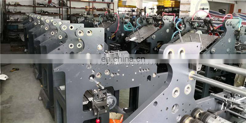 ZF250A Automatic Credit card protector making Machine, RFID blocking sleeve envelope bag folding and gluing equipment