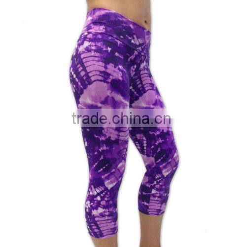 Colorful sexy tight ladies yoga pants