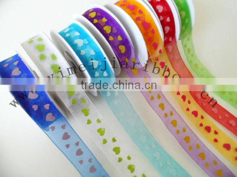 silver glitter metallic ployester gift ribbon