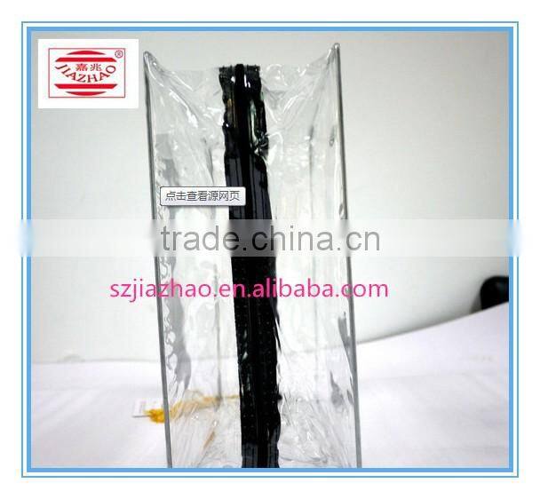 OEM / Processing PVC zipper wire frame bag for bedding quilt / blanket packaging