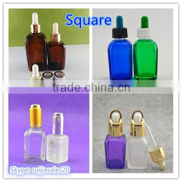 Trade Assurance! wholesale 30ml empty amber glass oil bottles with spray caps
