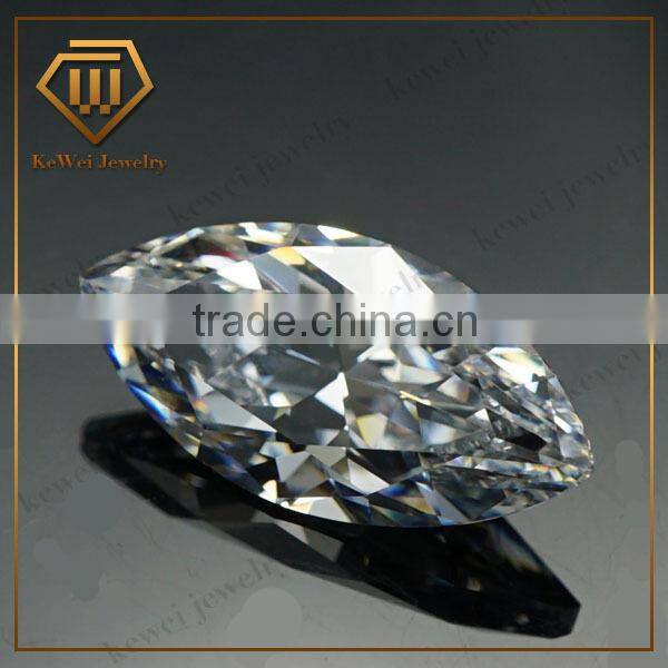Wholesale New Design gemstone 2.OOmm Marquise White cz Cubic Zirconia for Jewelry
