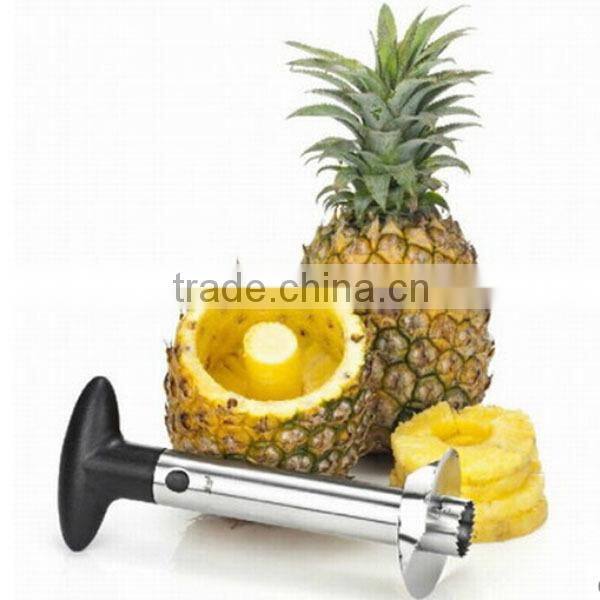Multi-function pineapple peeler corer slicer stainless steel apple peeler corer slicer