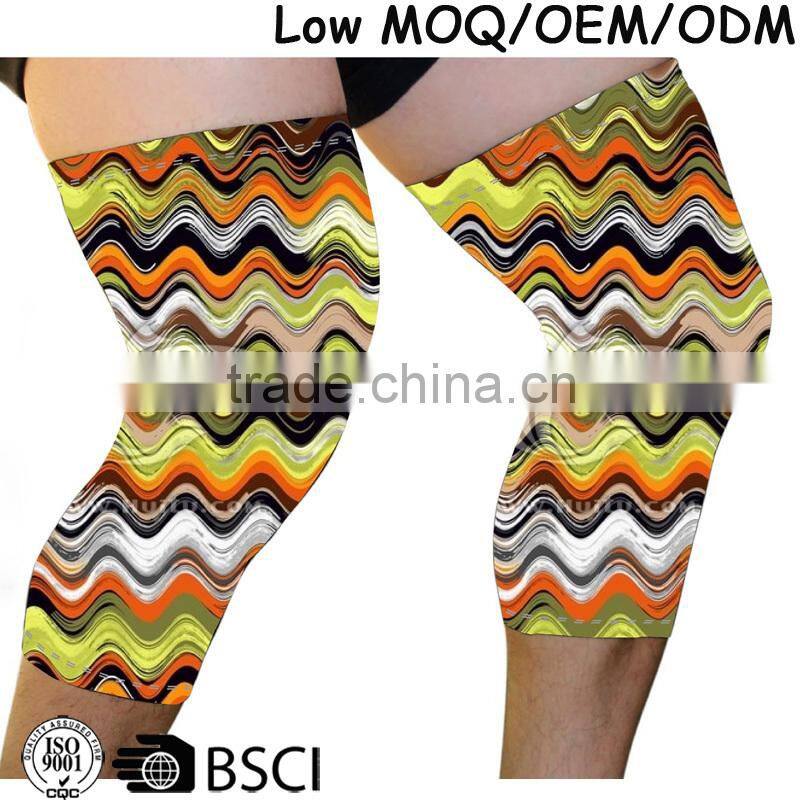 Compression Knee Sleeve (Pair) - Relieve Knee Pain, Runners Knee, Patella - Compression Knee Brace - Copper Knee Support