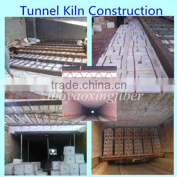 thermal insulation ceramic fiber module for drop tube furnace