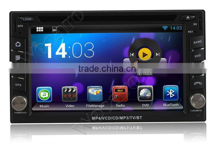 Wecaro Android Universal Car Dvd Player With Gps Navigation,ipod,stereo,radio,usb,BT