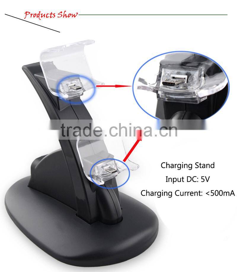 Wholesale Dual charger dock station stand for ps4 playstation game controller