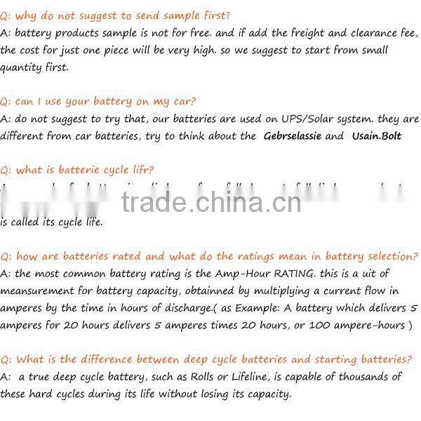 12V200AH Gel deep cycle battery 12v150ah ups battery solar battery