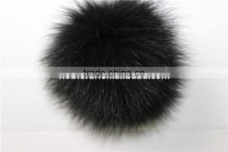 100% Real Fox Pom Pom Fur Balls Fashion Accessories For Bag Pendant
