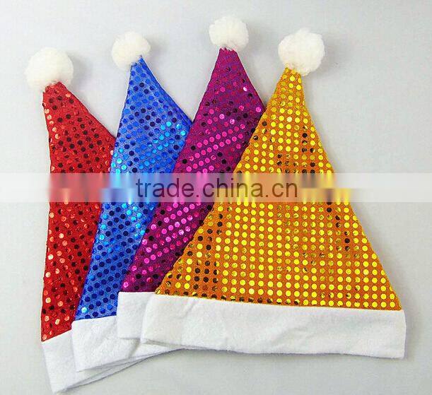 Funny custom blinking Christmas elf Hat for Christmas Day for adult