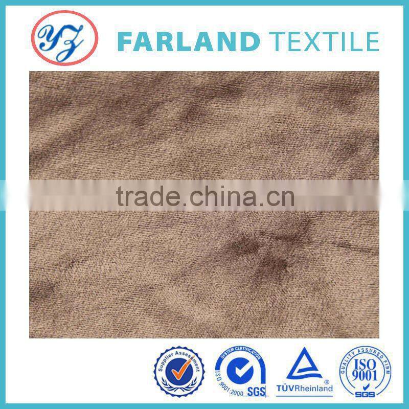 Super soft diamond velvet fabric