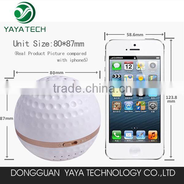 Wireless round mini bluetooth speakers and usb cable power bank with bluetooth speakers