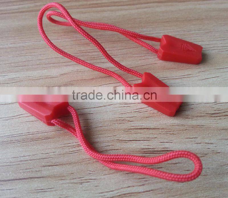 Plastic Zipper Puller For Sportwear and Bags -- Z1501-2