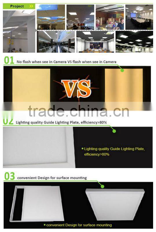 indoor 12w/16w/20w led panel light 300x300 square led ceiling mounted/hang panel light