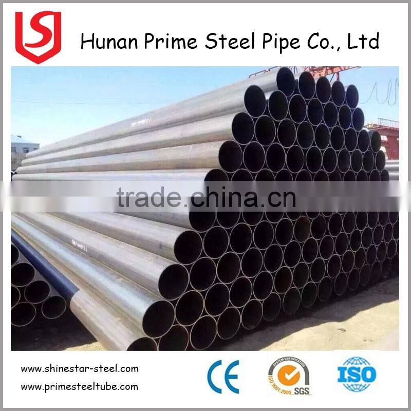 Prime STEEL PIPE / HIGH QUALITY ERW CARBON STEEL PIPE IN PLIAN END
