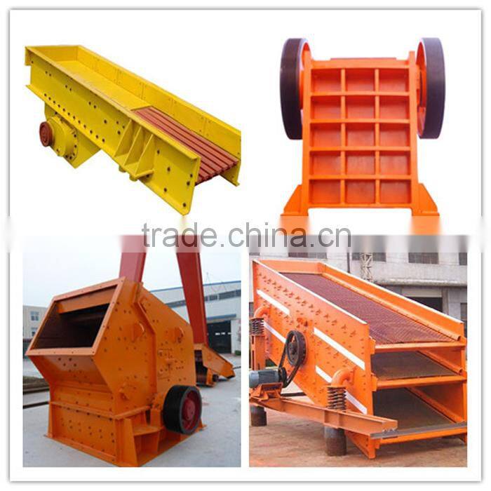 2016 Stone crushing and screening plant For Sale